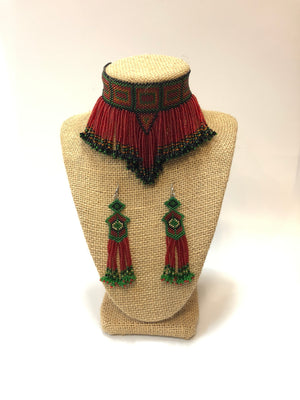 Handmade Beade Necklace Set