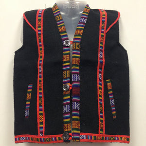 Kullu Woolen Jacket with Pocket from Himachal - Sarang
