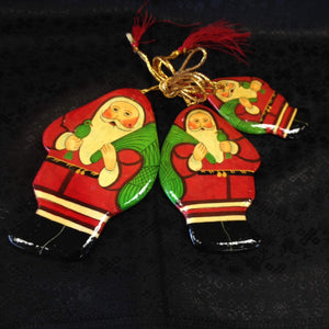 Paper Meche Christmas Ornaments - 8