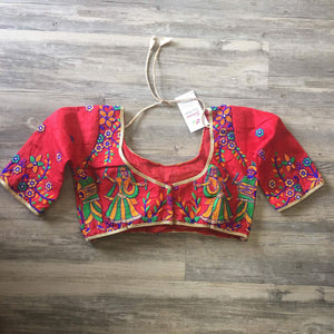 Readymade Garba Embroidered Blouse