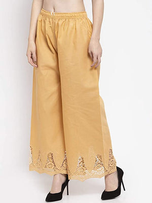 Cutwork Palazzo Pants (Colors Available)