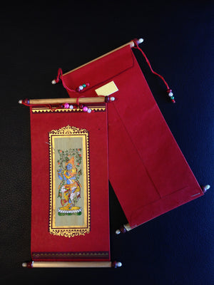 Pattachitra Envelope/Frameable Wall Hanging - 1