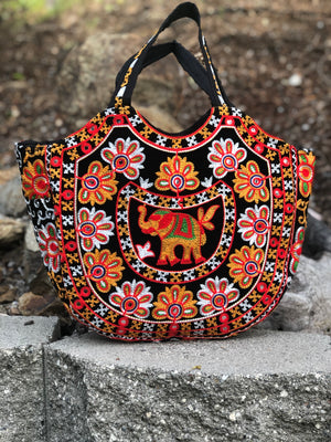 Women Tribal Banjara Bag Vintage Handmade Boho Bags Ladies Bag Embroidery Shoulder Bag B