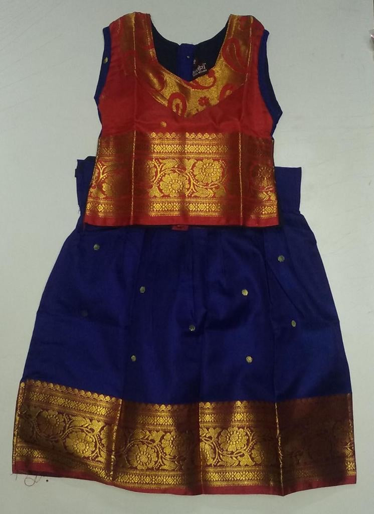 Pattu pavadai outlet frock