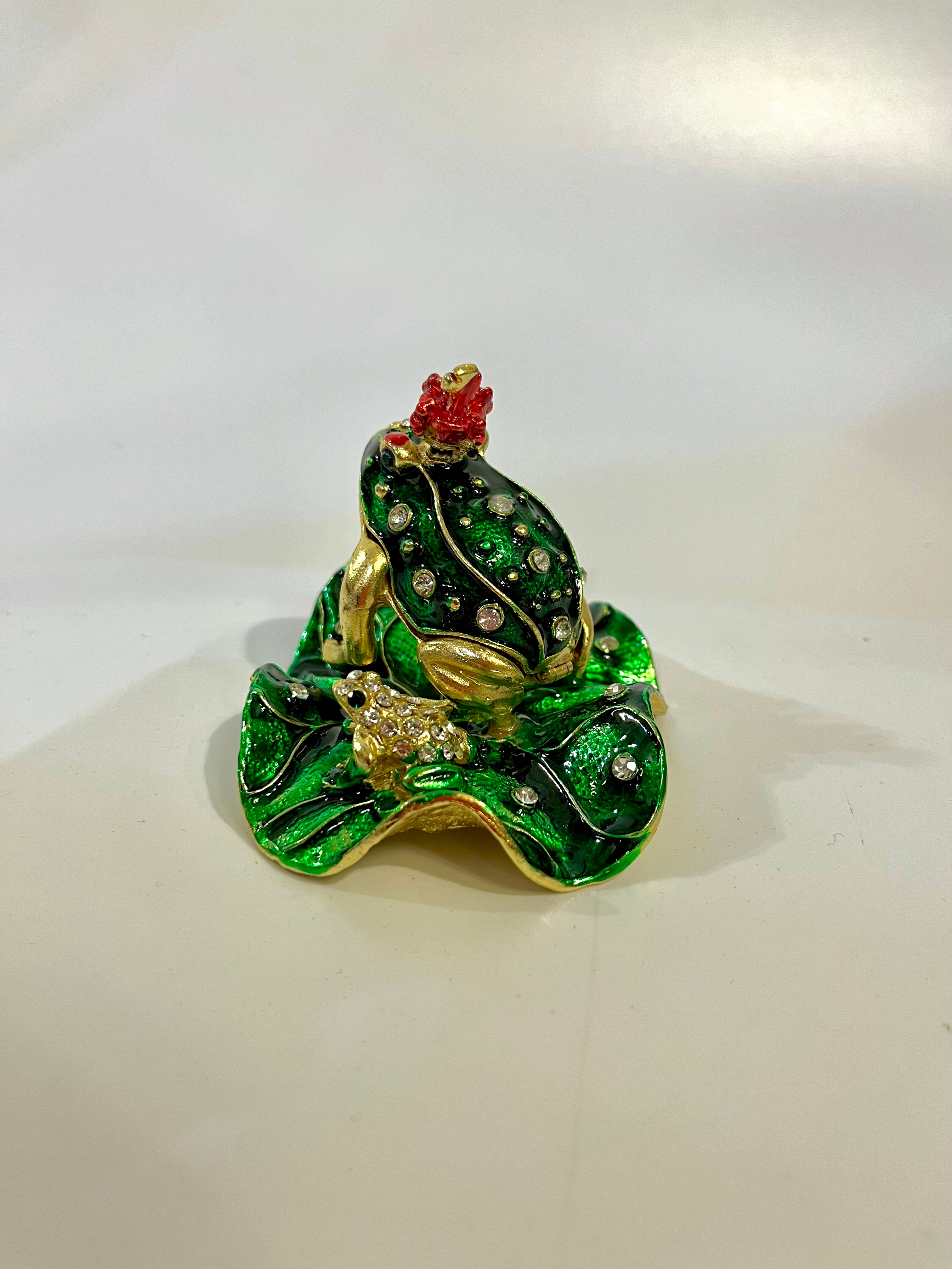 Frog Trinket Box