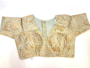 Custom Made Brocade Silk Blouse