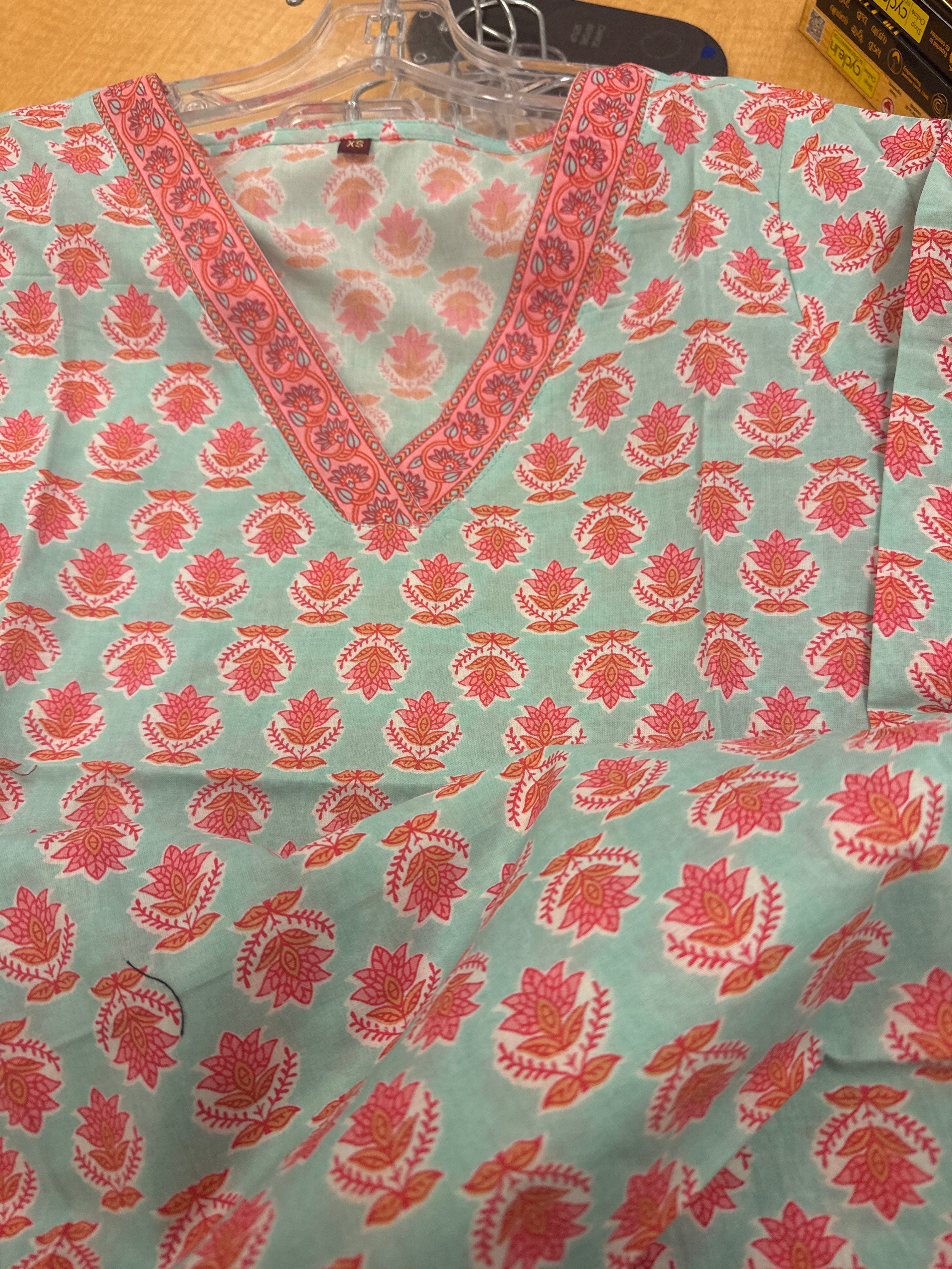 Cotton Block Print Kurti