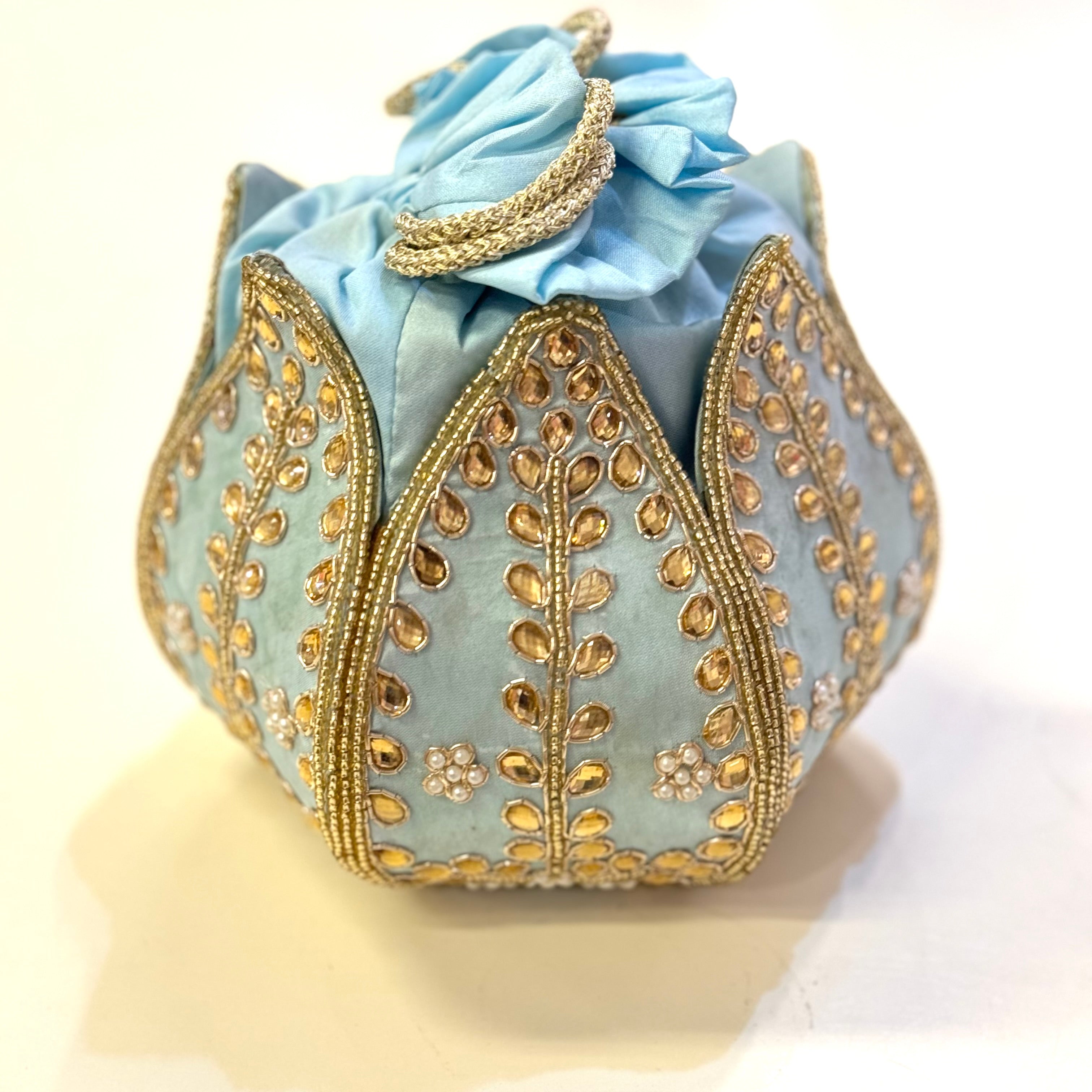 Flower Lotus Pouch Bag