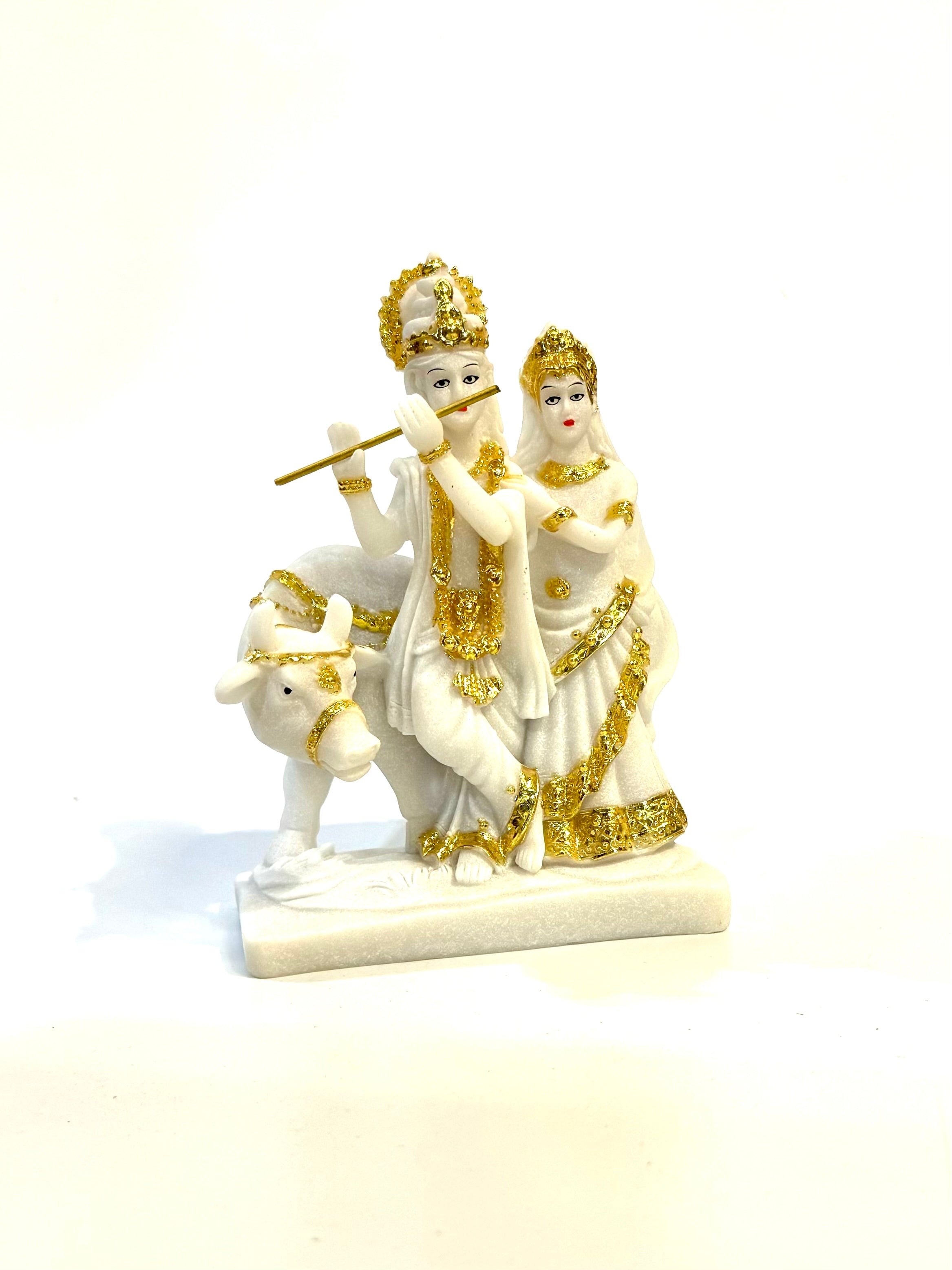 Marble Radha Krishna Statue