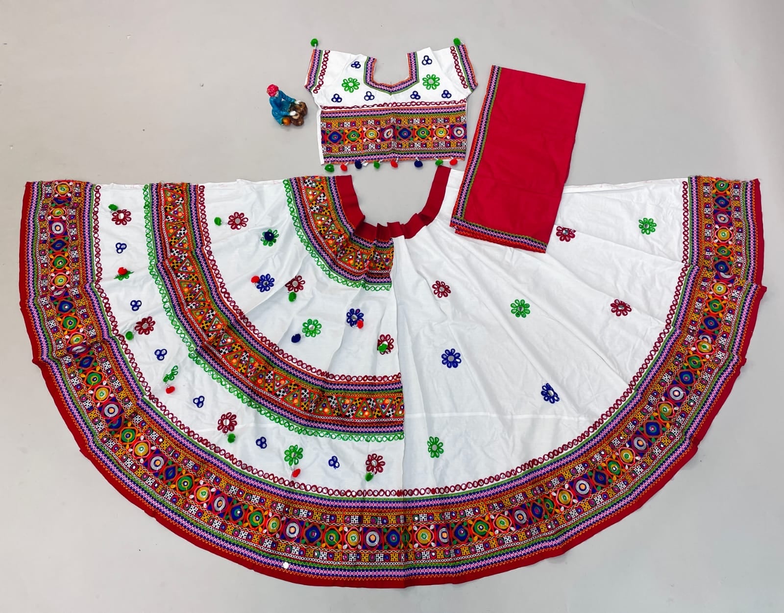 Fully Embroidered Garbha Sets