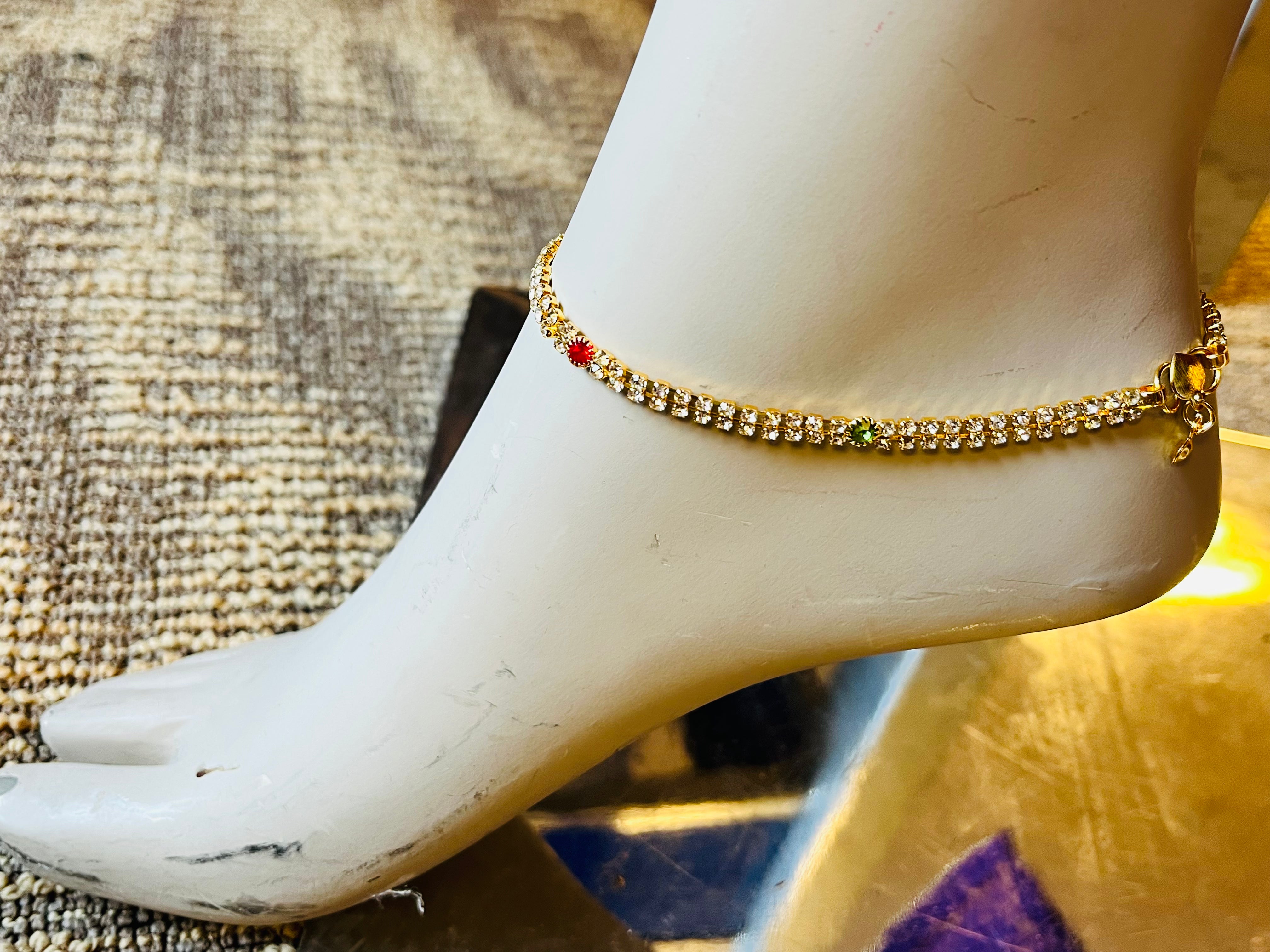 Stone Anklets