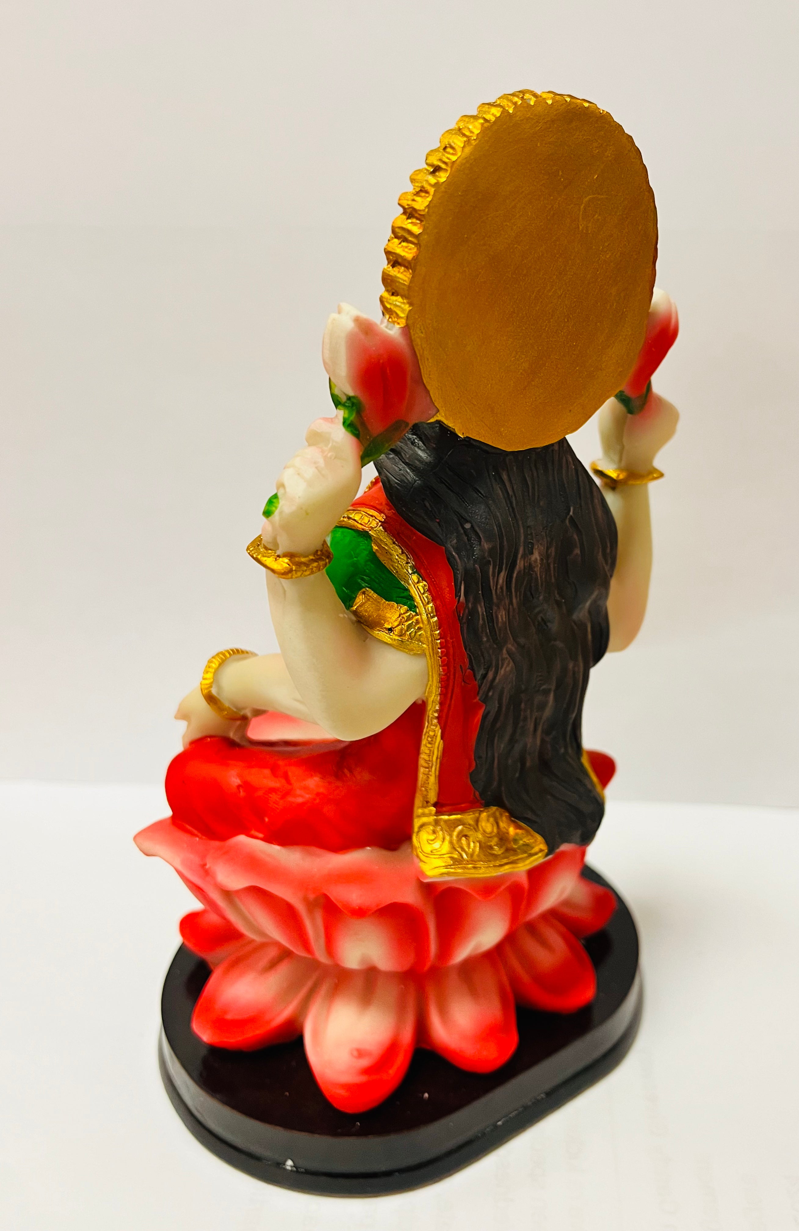 Red Lakshmi Statue