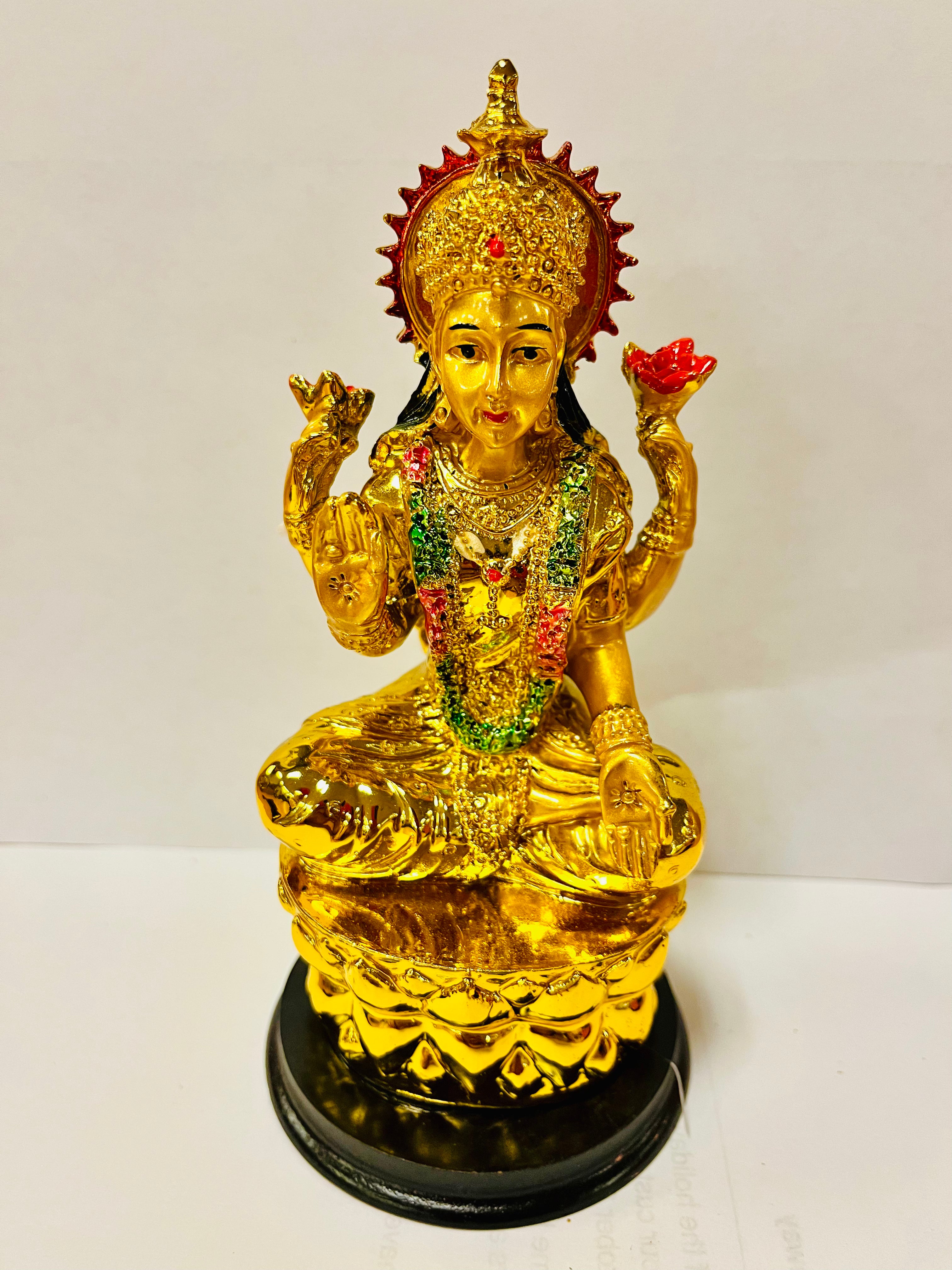 Golden Lakshmi Statue