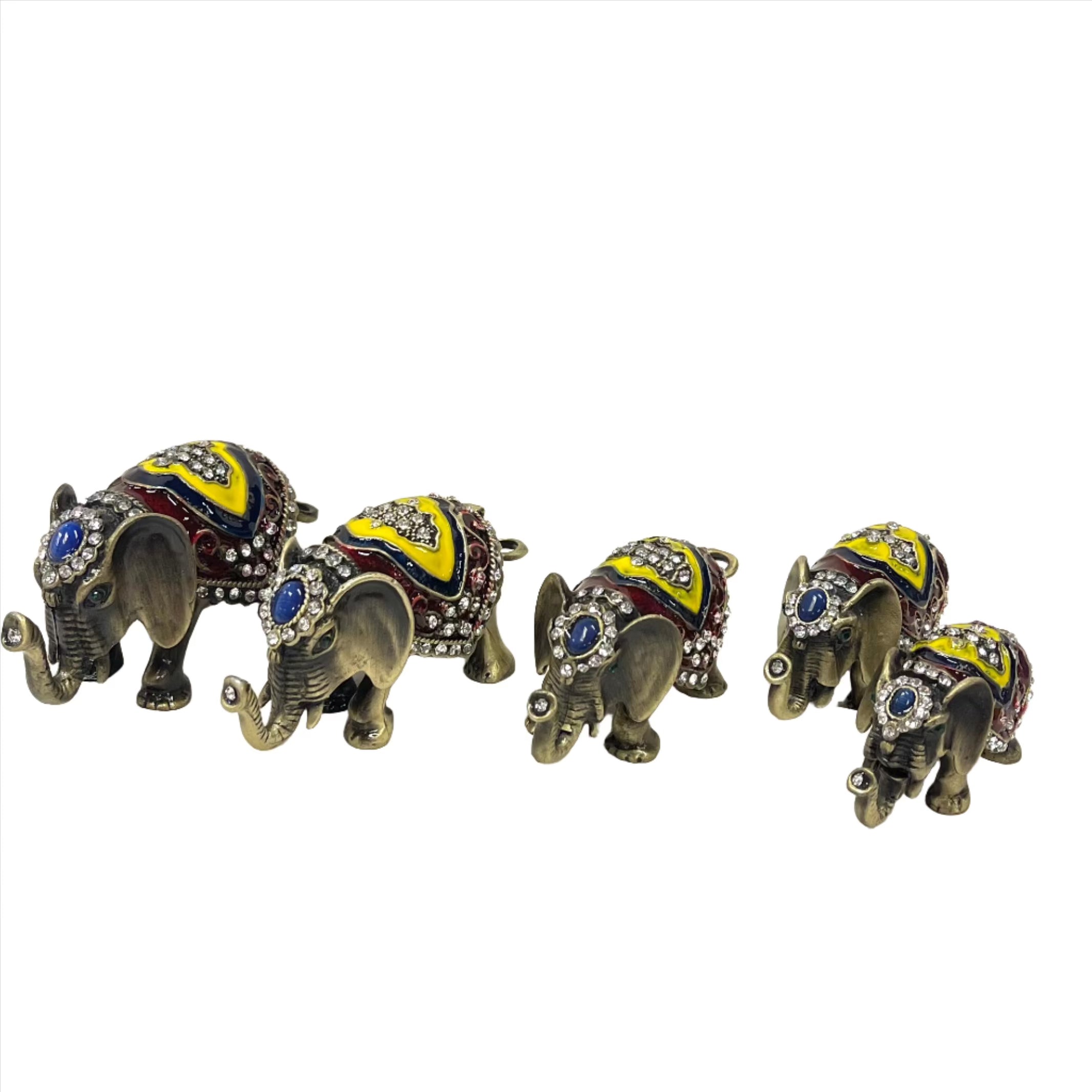 Five Mini Elephant Set