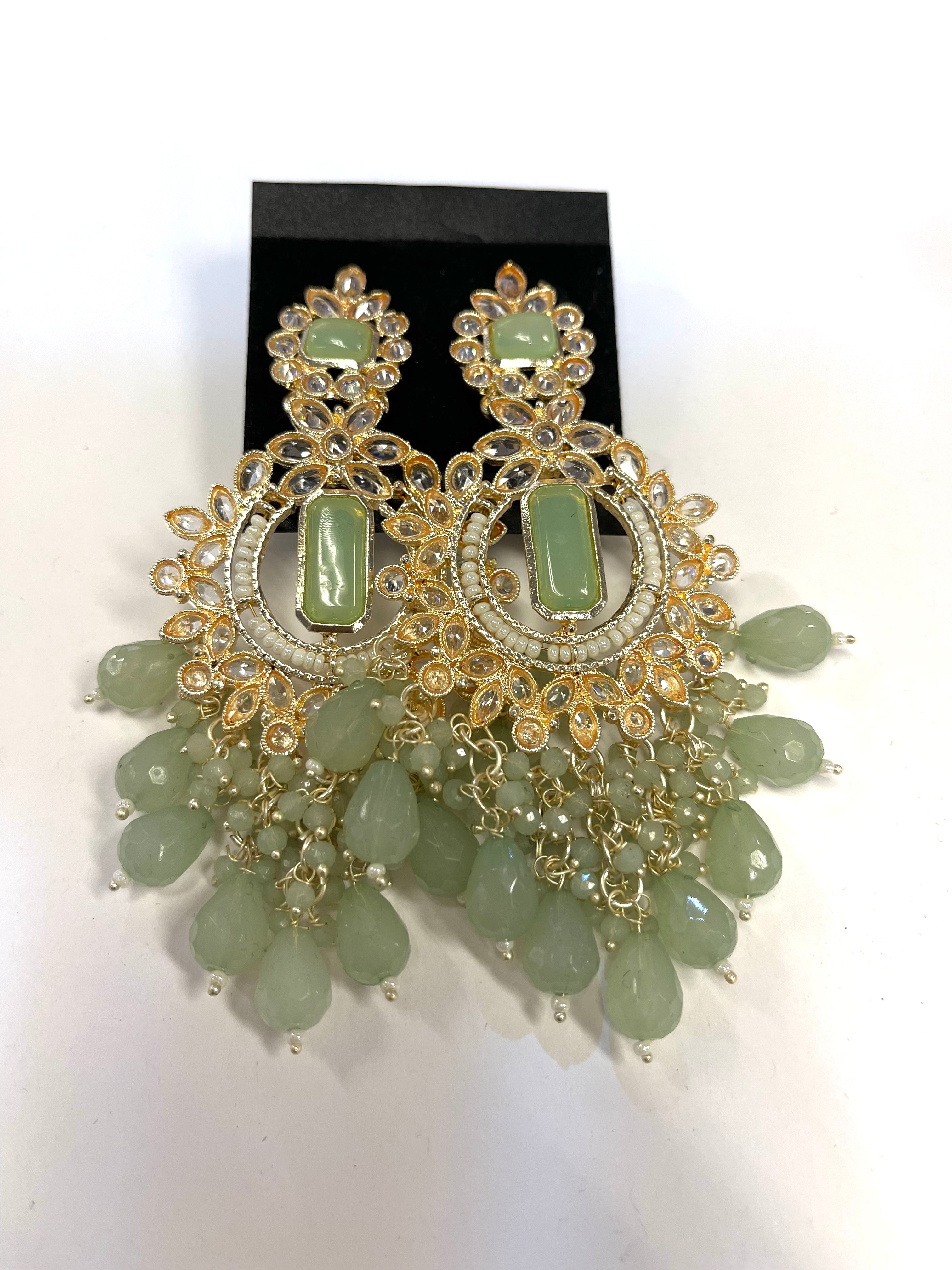 Elegant Kundan Earrings