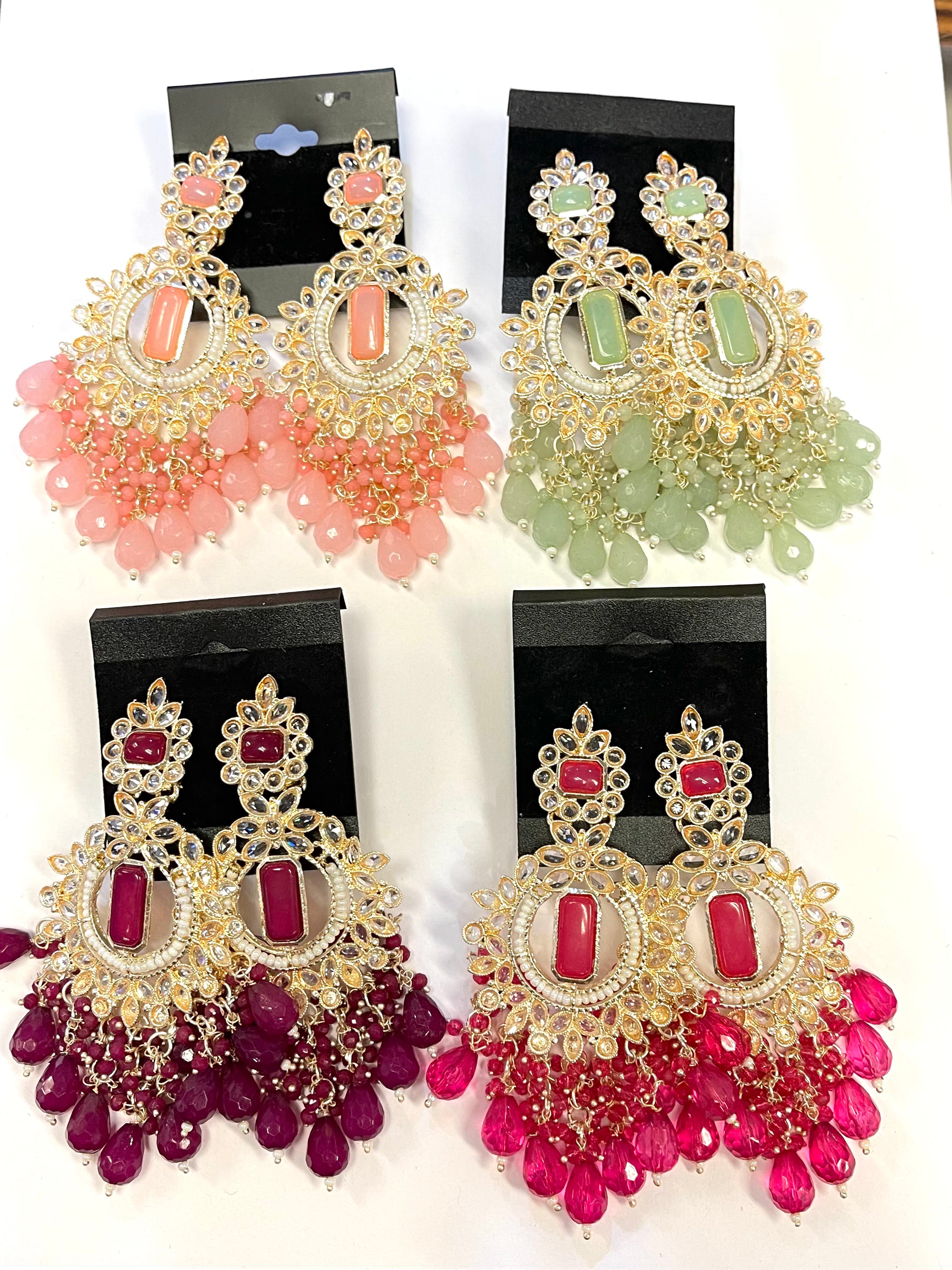 Elegant Kundan Earrings