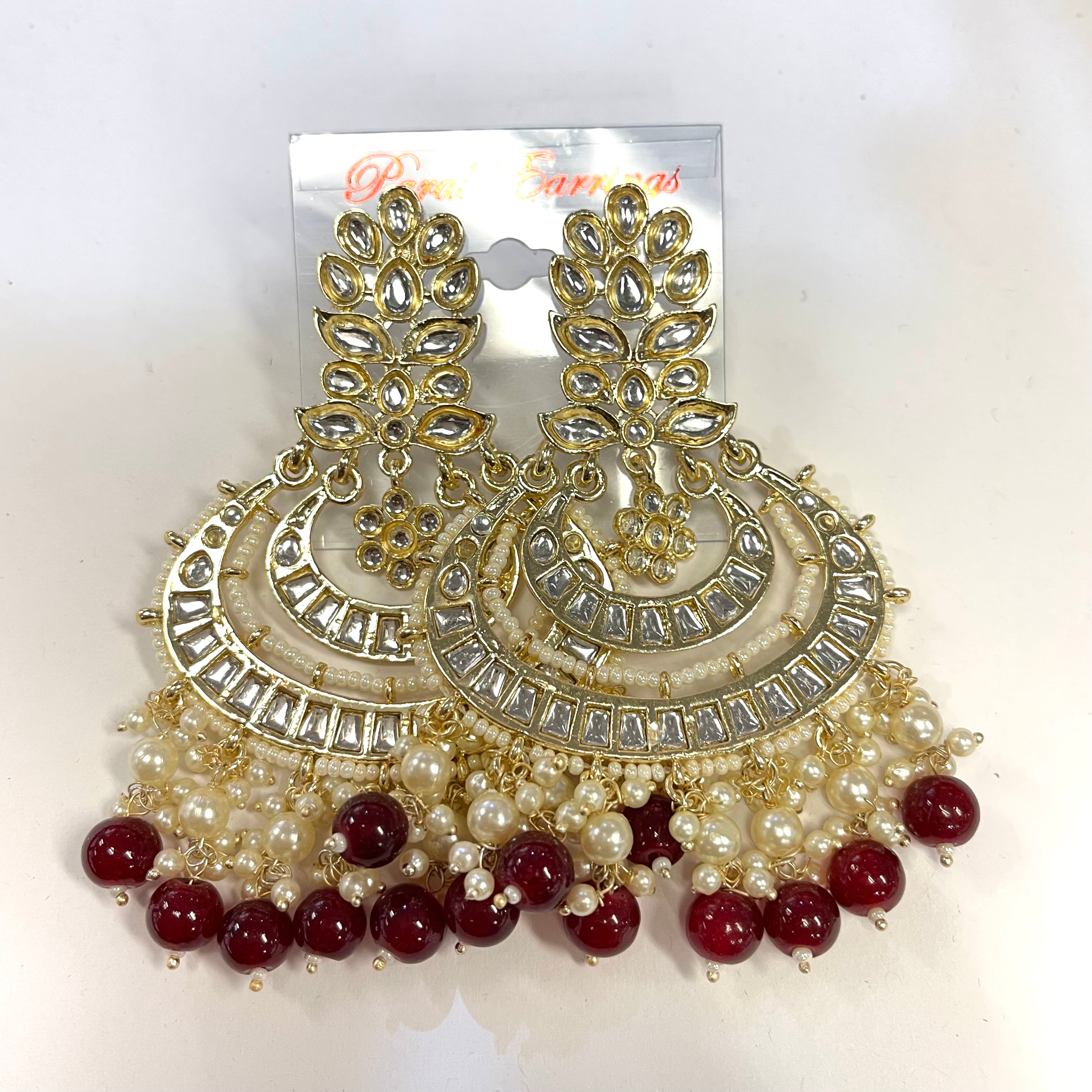 Elegant Kundan Earrings