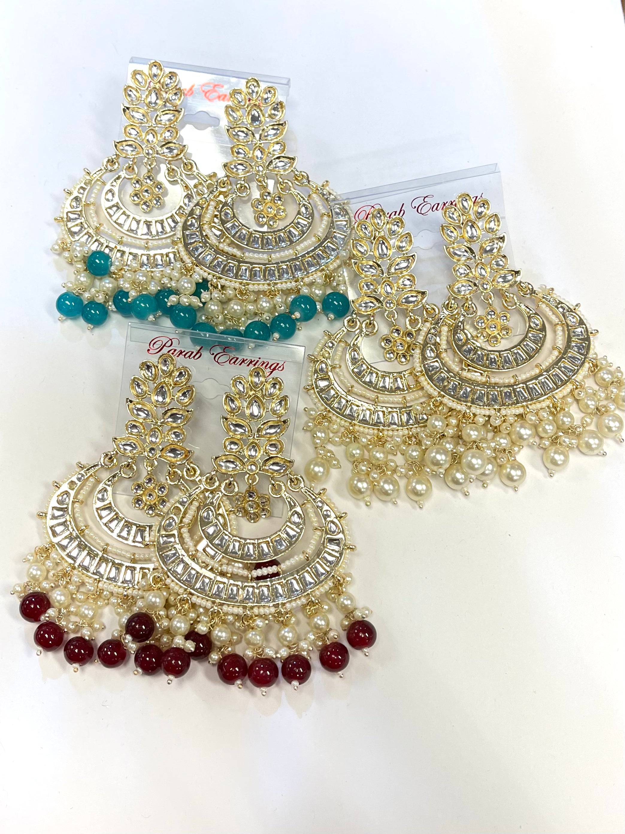 Elegant Kundan Earrings