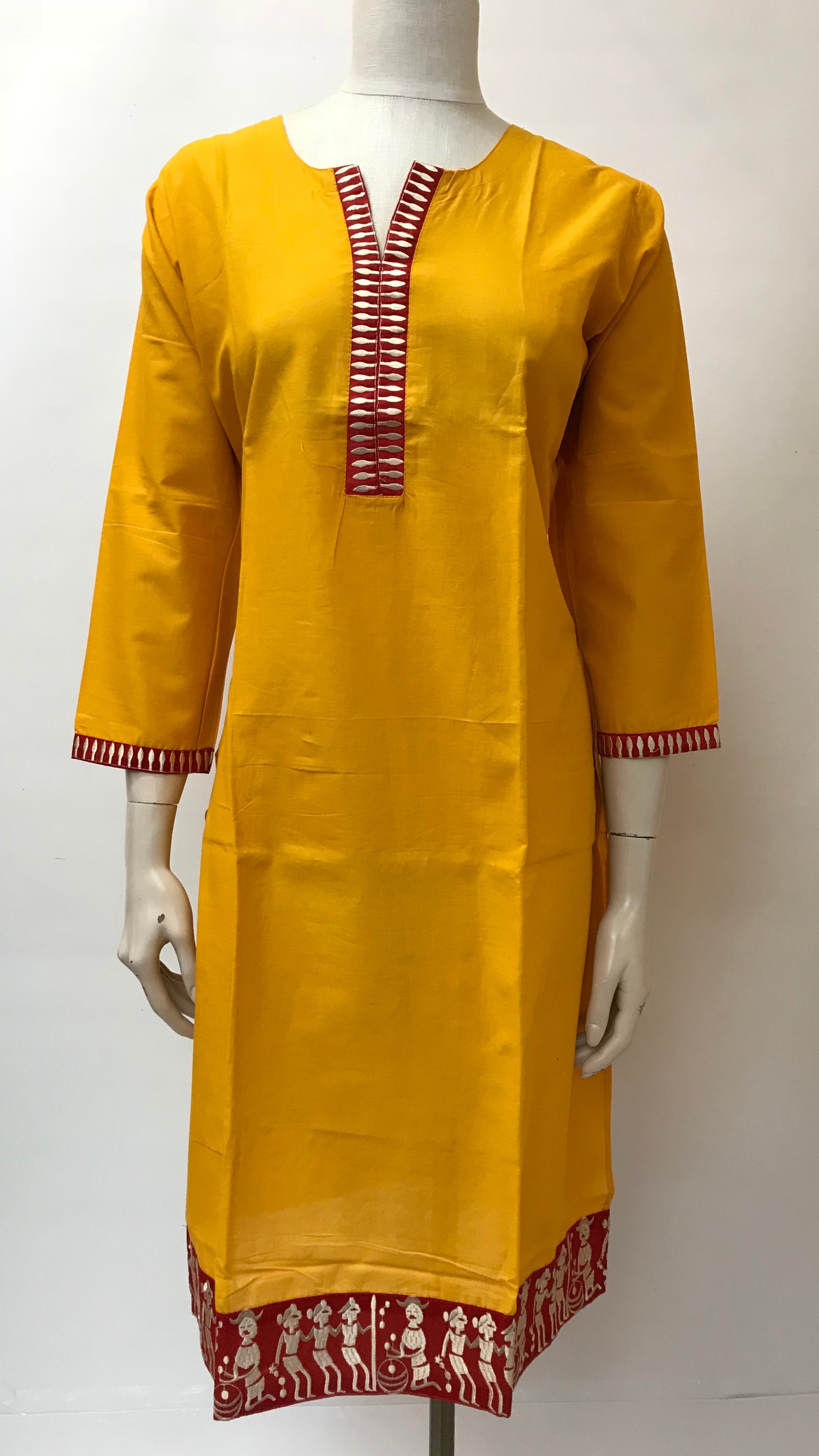 Long embroidered Kurta