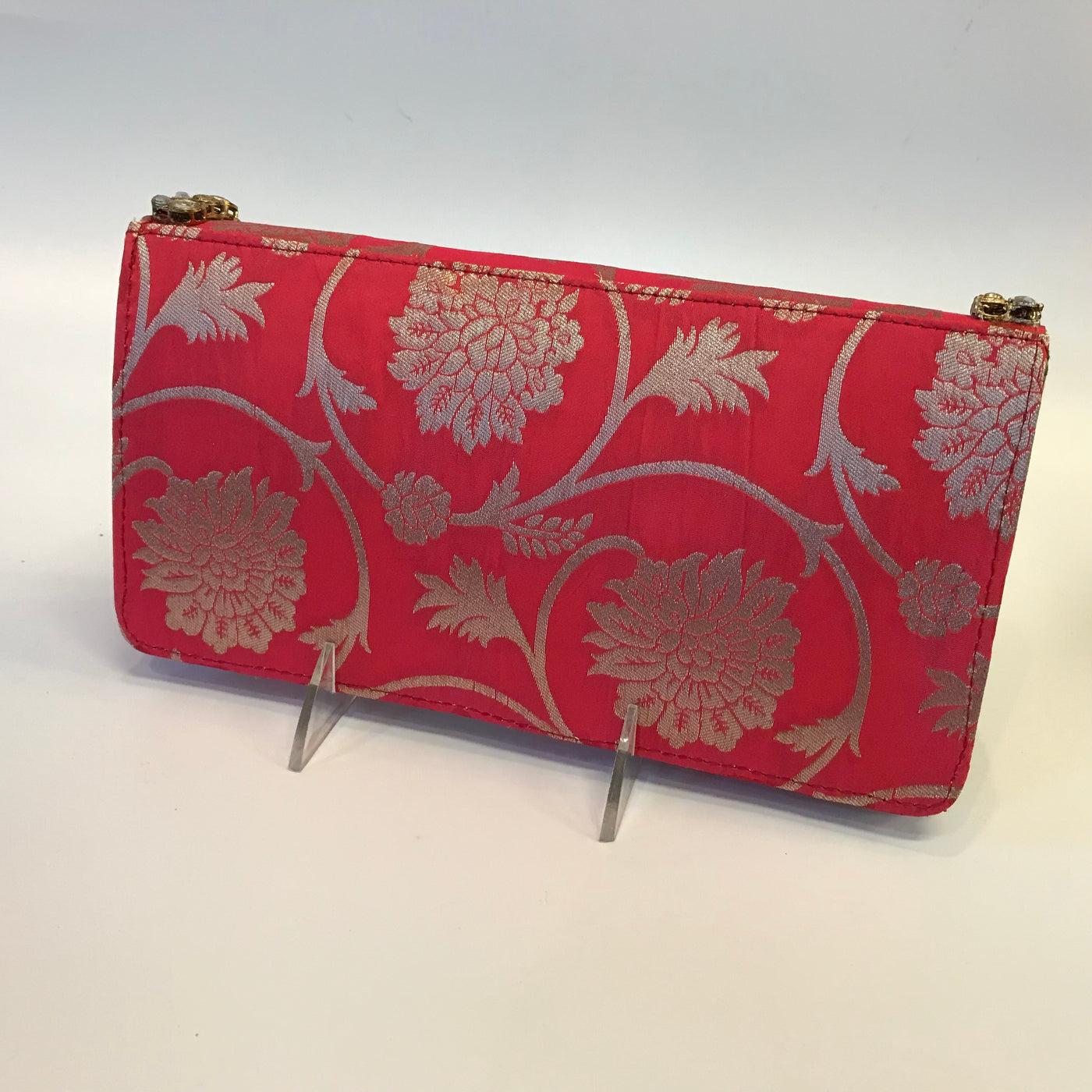 Embroidered Silk Clutch bags - Thecraftroot