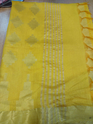 Linen sarees (colors available)
