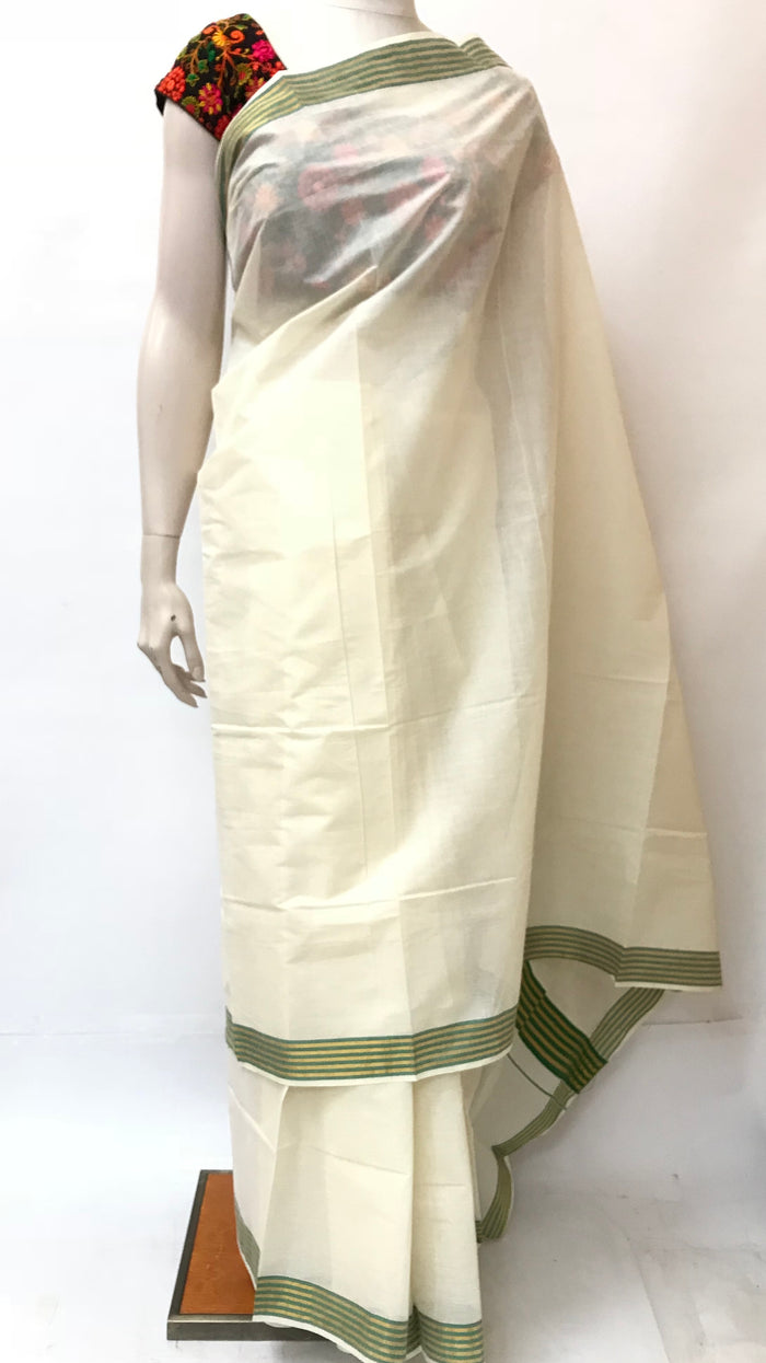 Kerala Cotton Saree