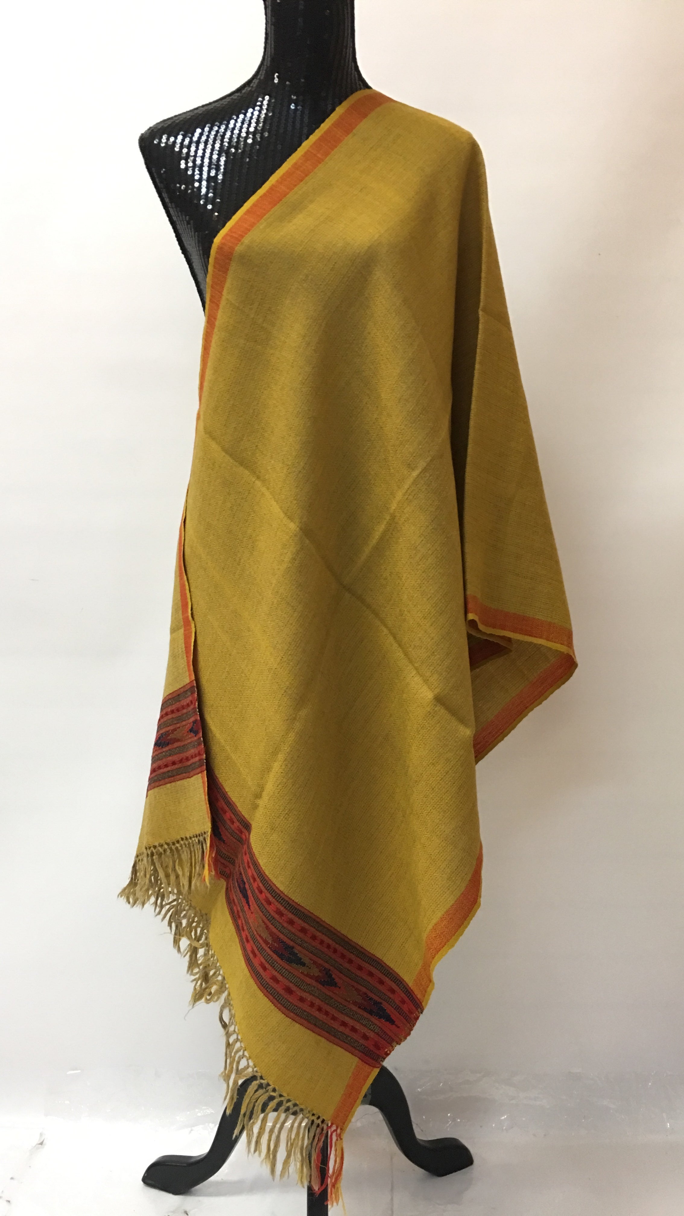 Kullu ShawlKullu Handmade/Handloom Wool Shawl/Stole Large Wrap Scarf Throw/Woolen Blanket