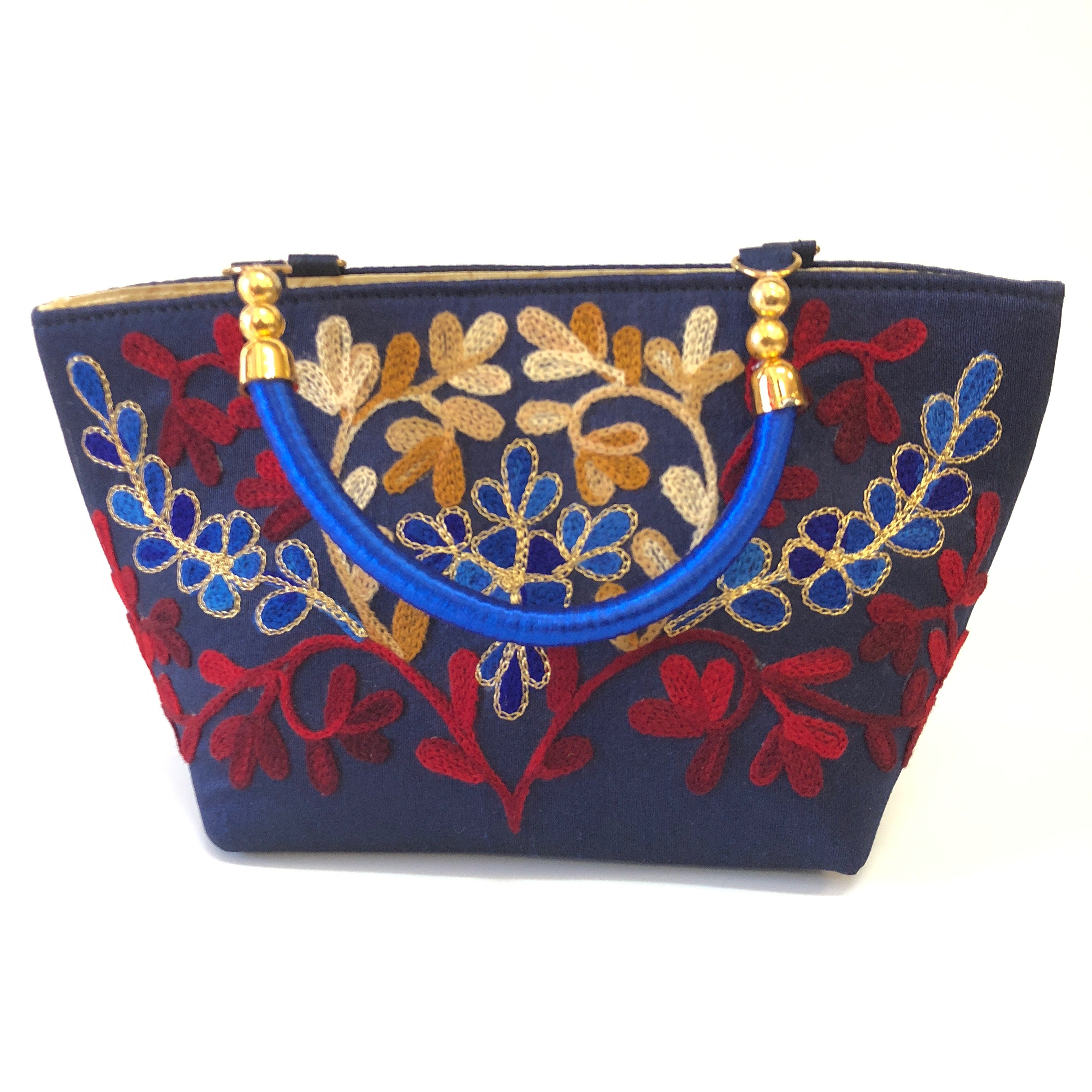 Silk Embroidered Handbags