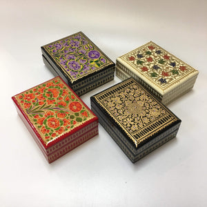 Hand Crafted Paper Mache Jewelry Box