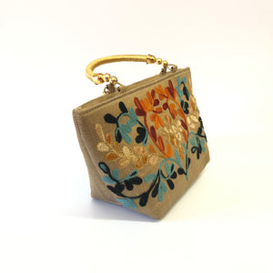 Silk Embroidered Handbags
