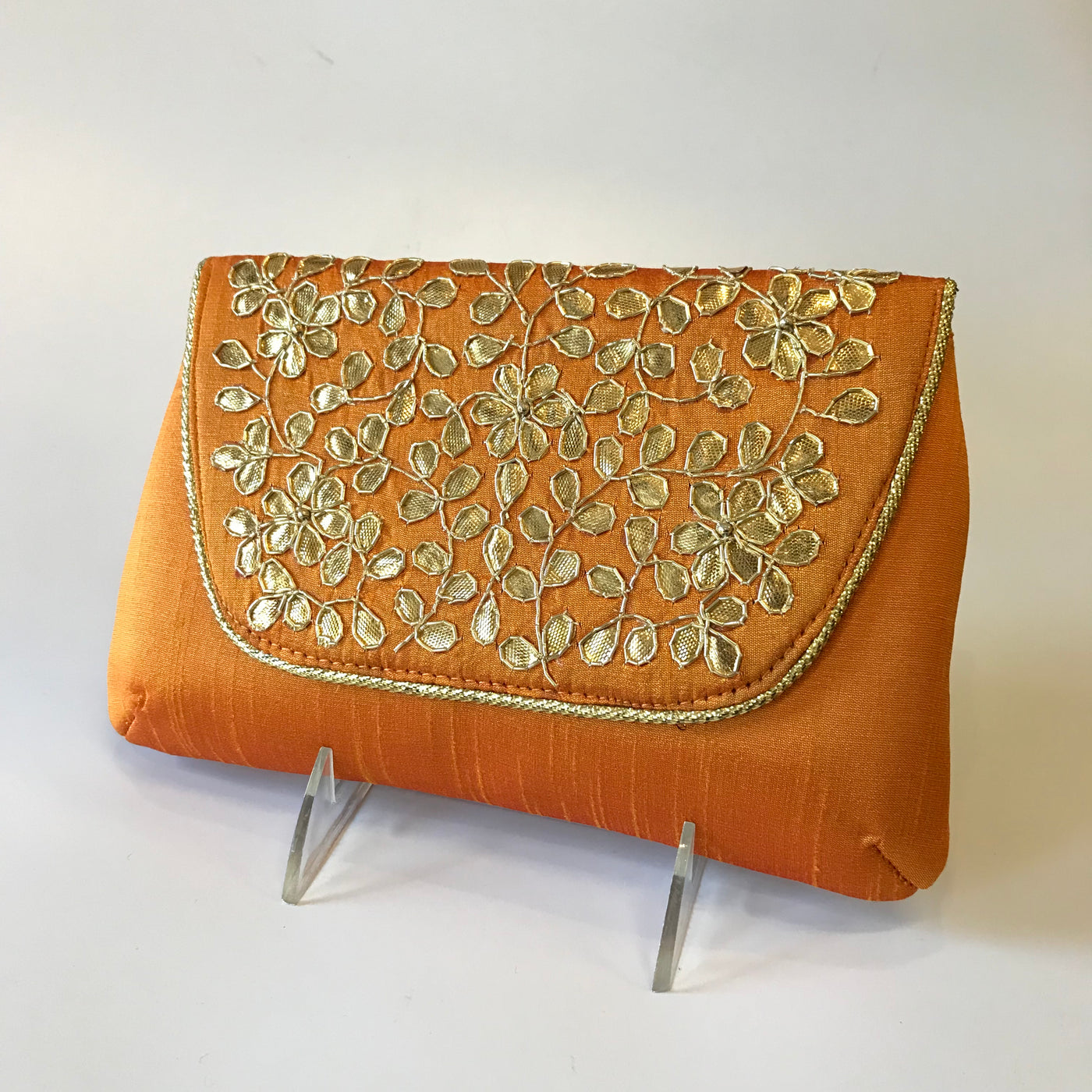 Female Party Amazing Flower Design Hand Embroidery Work Ladies Clutch Purses,  Size: Standard at Rs 252 in Bharatpur