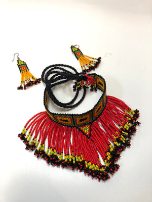 Handmade Beaded Necklace Set