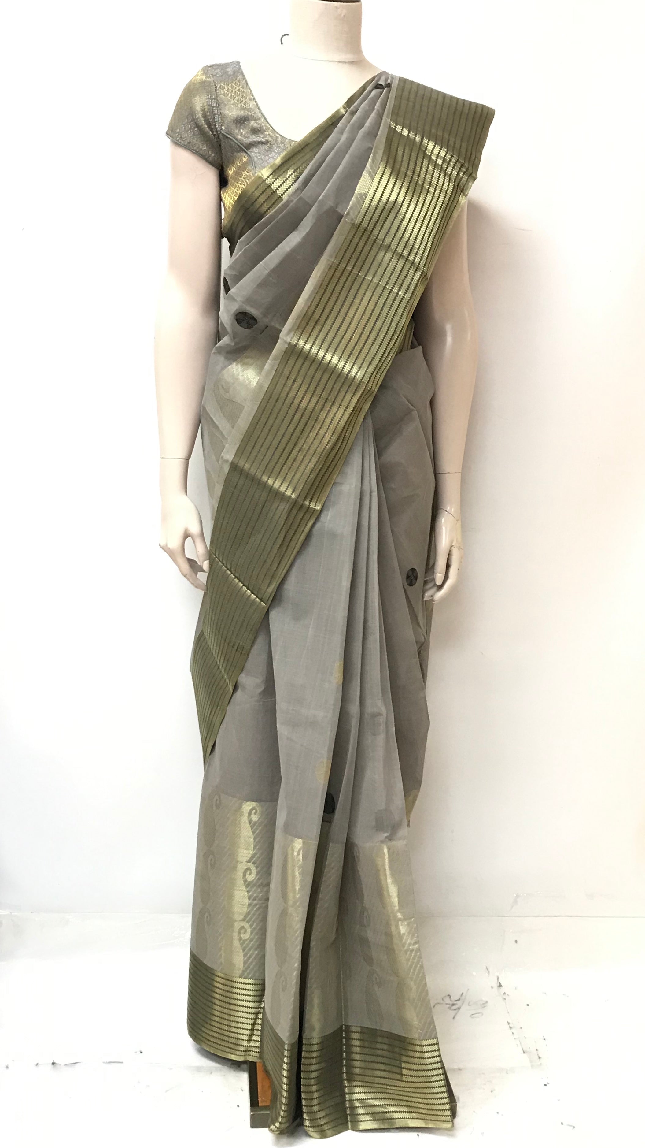 Cotton Zari Saree