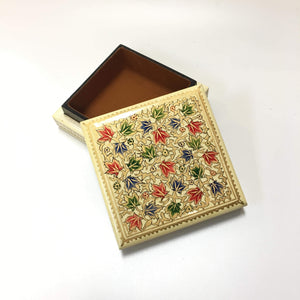 Hand Crafted Paper Mache Jewelry Box