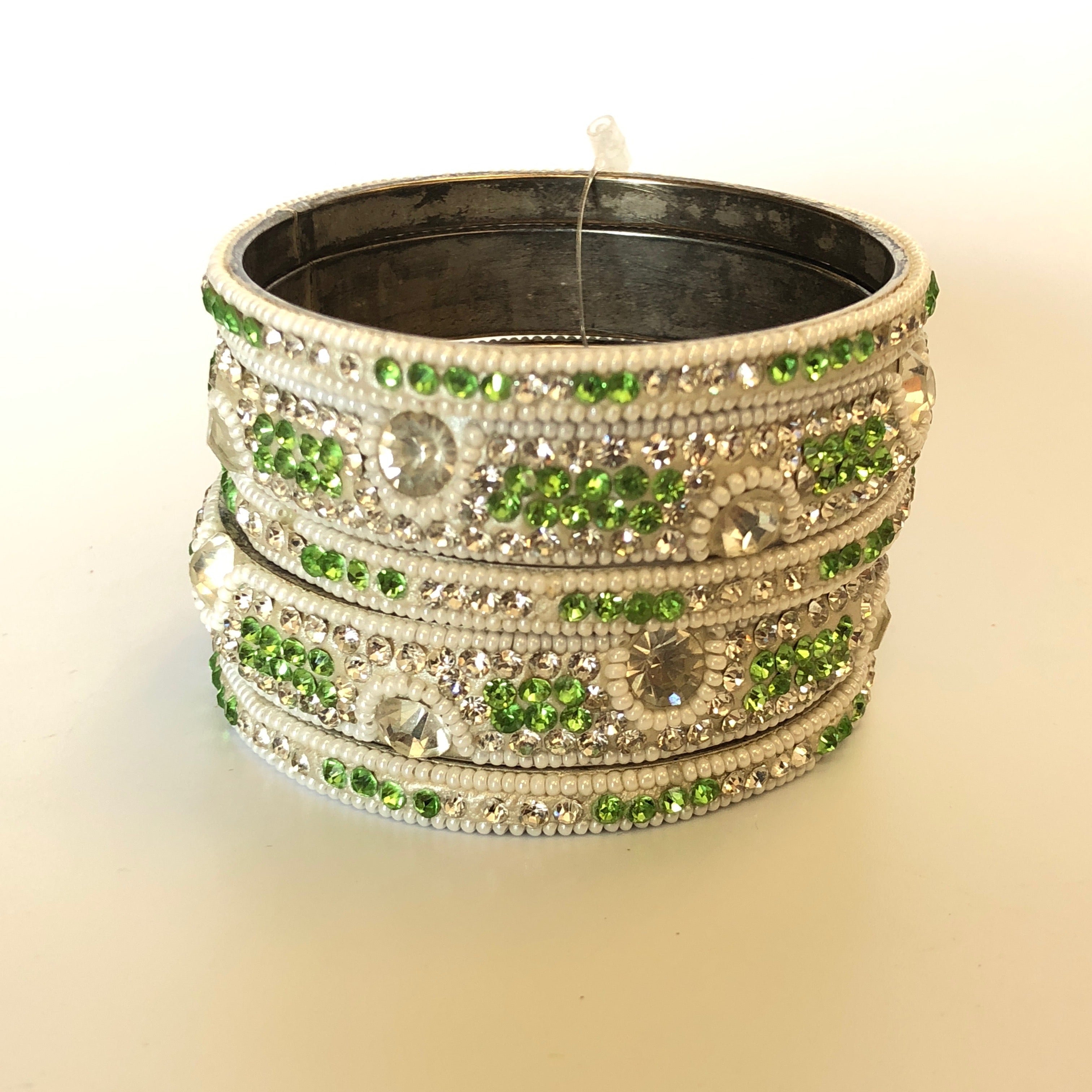 Beaded Bangle Set