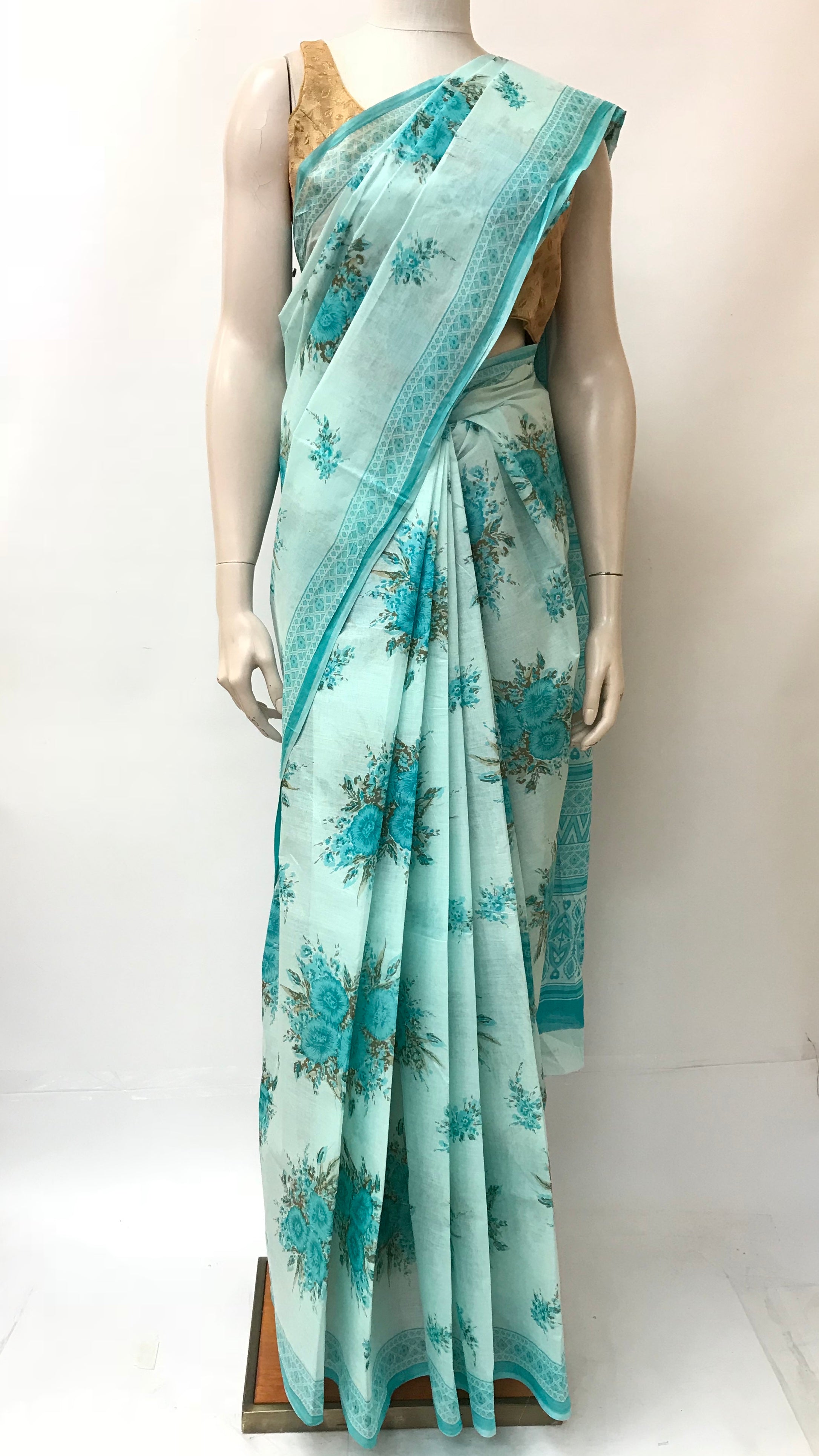 Printed Cotton Saree