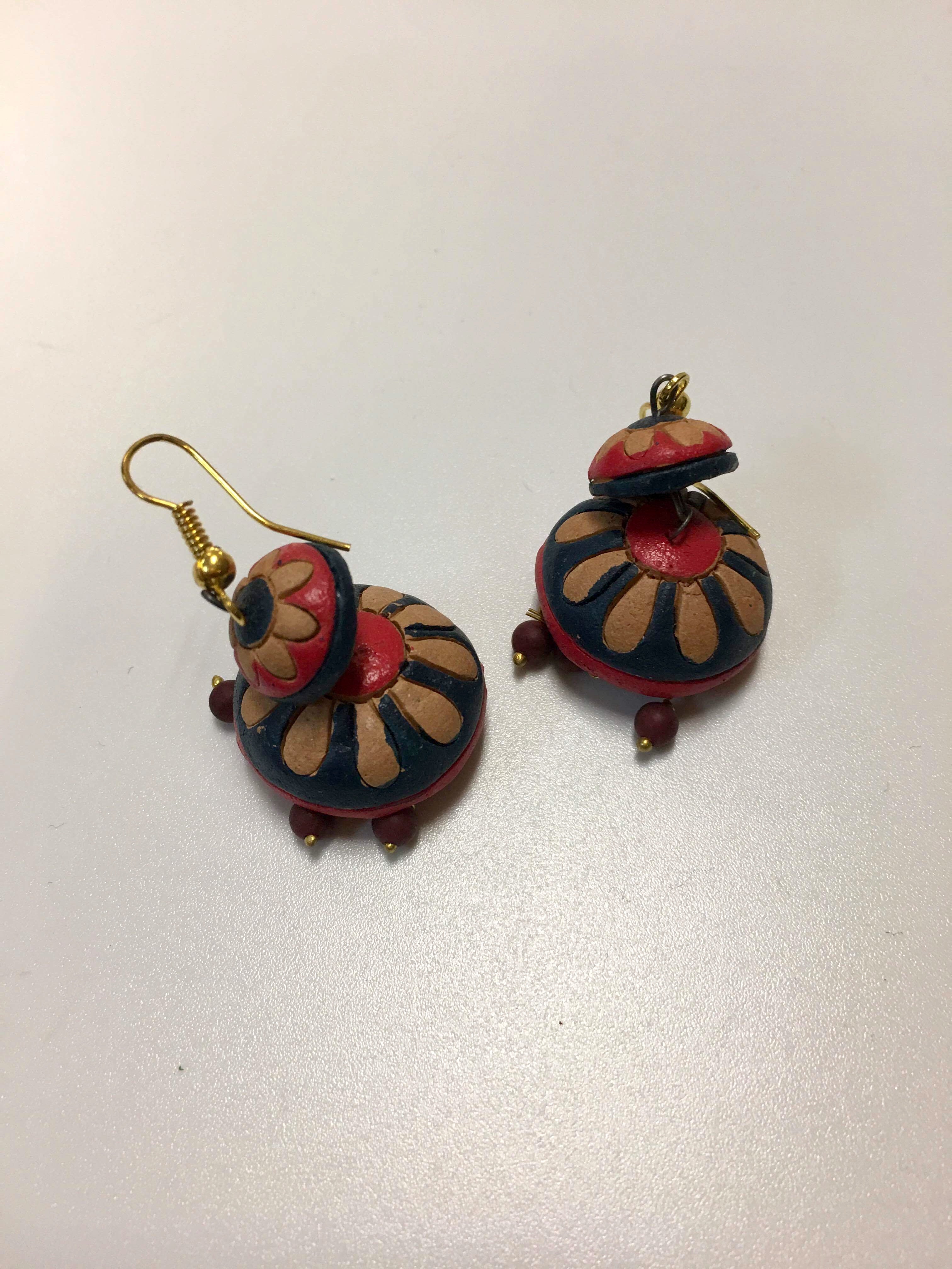 Handmade Terra Cotta Earrings