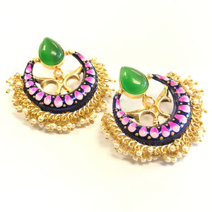 Exclusive Hand Painted Jhumka