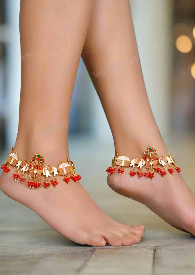 Doli Baraat Pair of Anklets