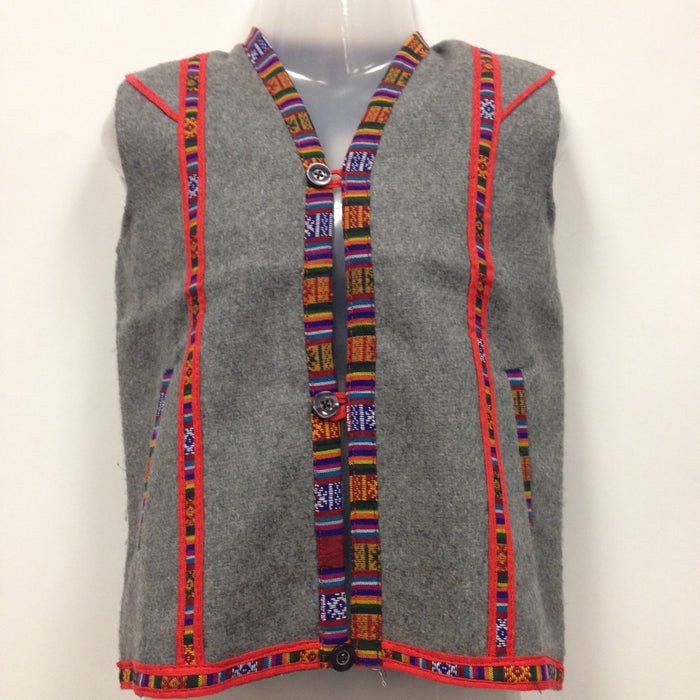 Kullu Woolen Jacket with Pocket from Himachal