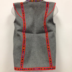 Kullu Woolen Jacket with Pocket from Himachal - Sarang