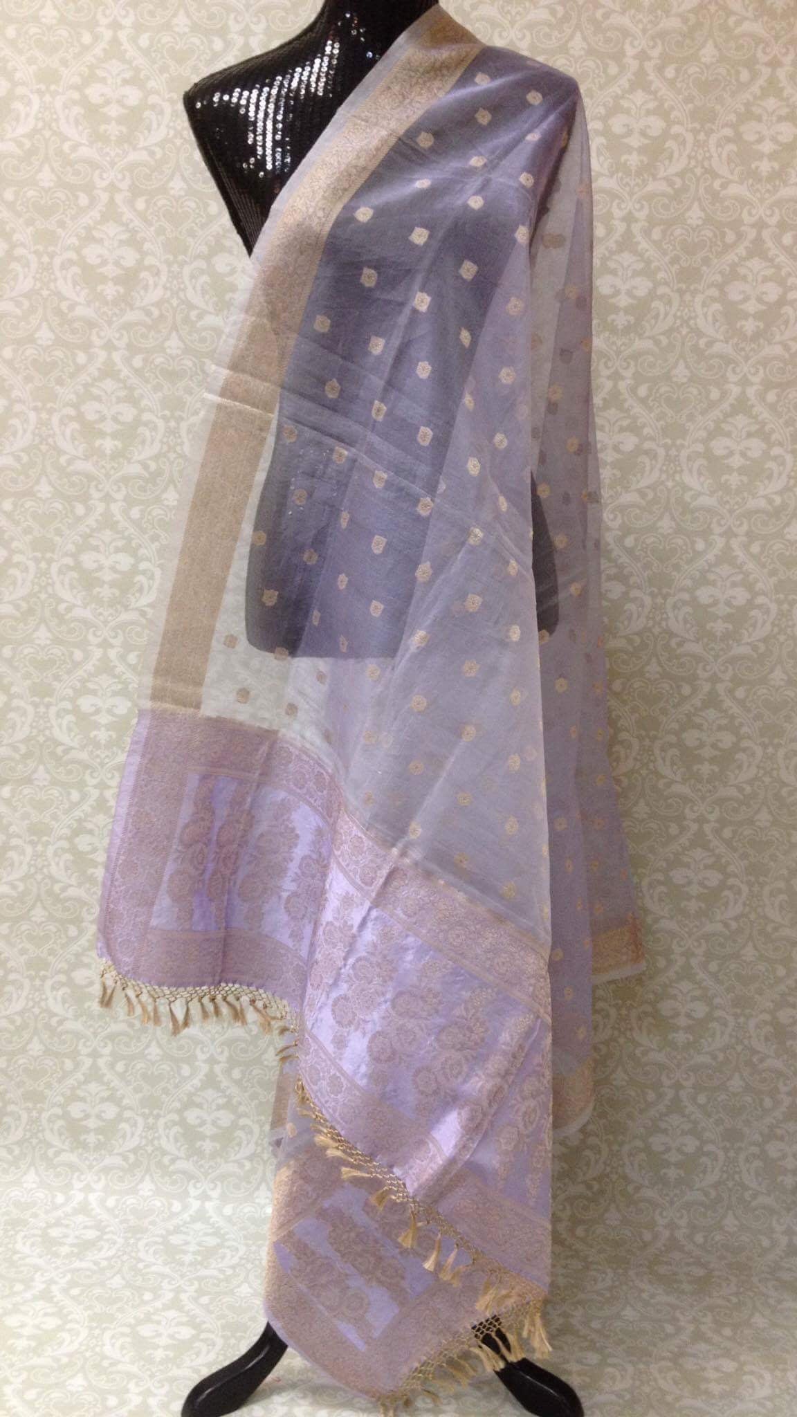 Silk Brocade Dupatta