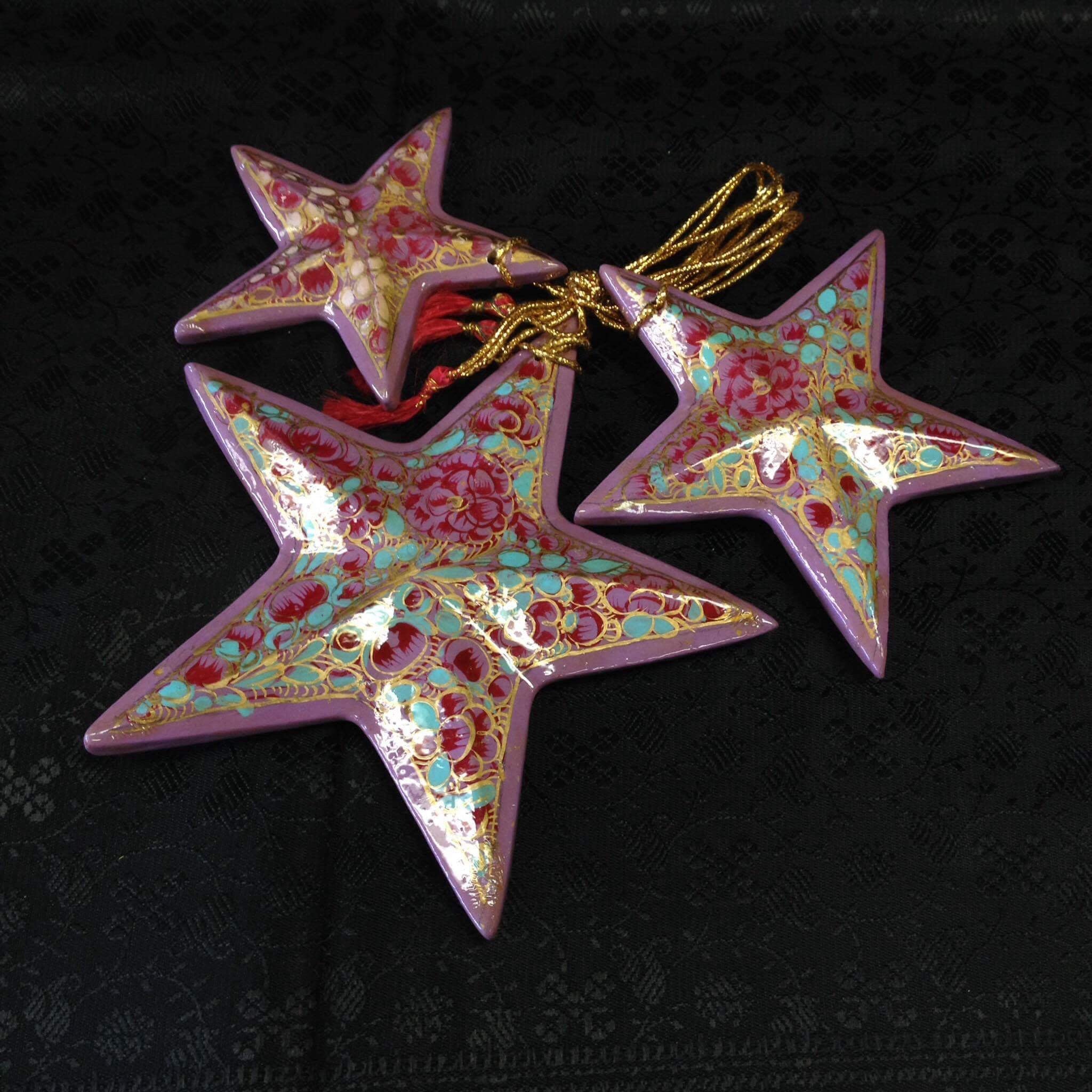 Paper Meche Christmas Ornaments - 7