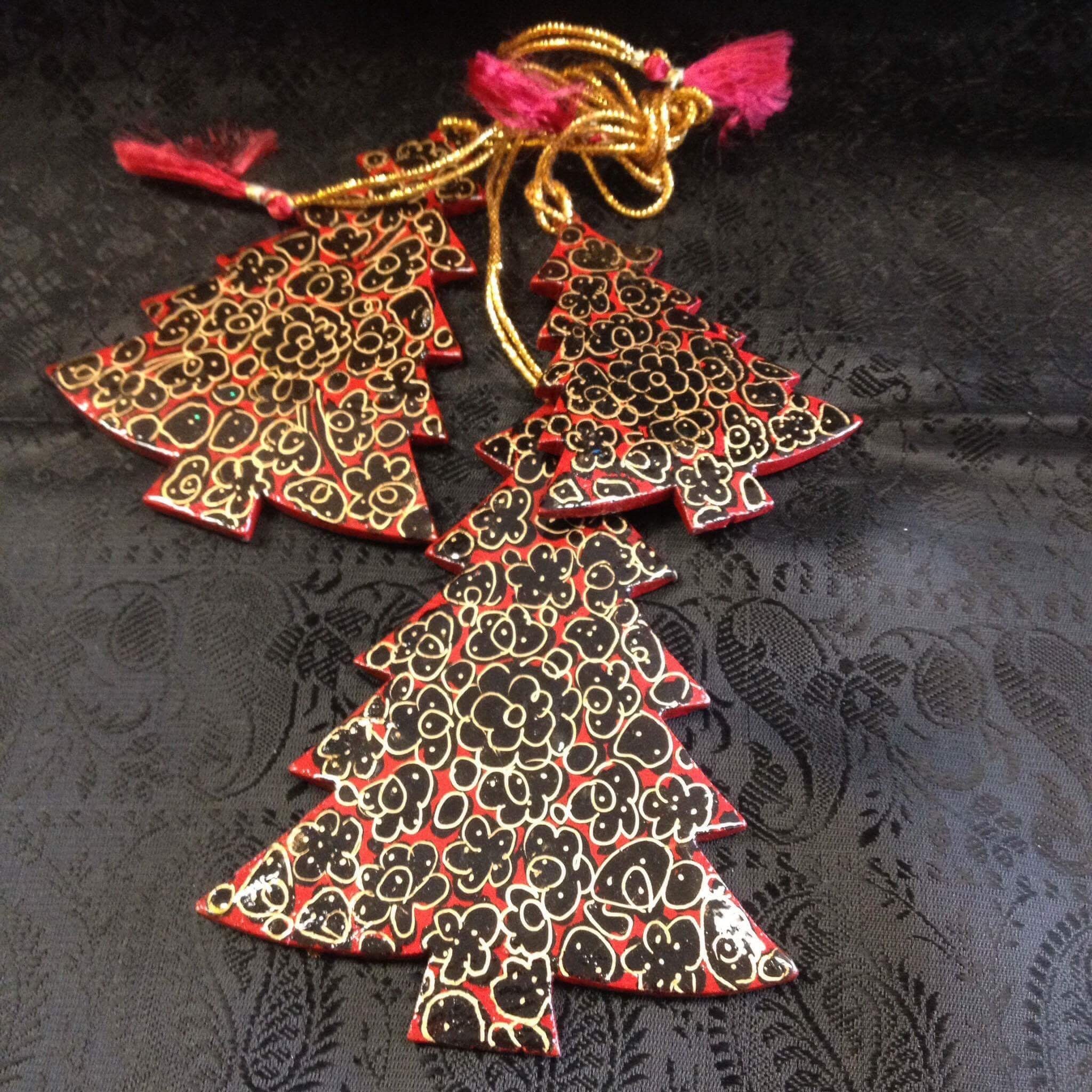 Paper Meche Christmas Ornaments - 9