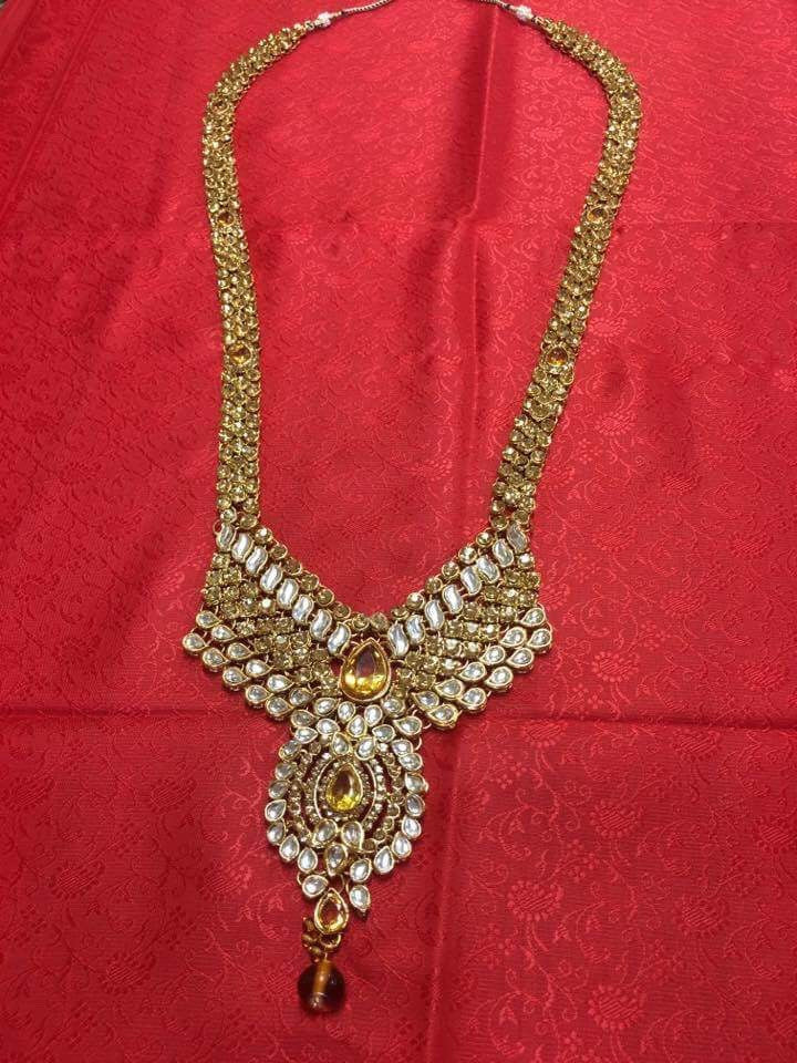 Golden stone Bridal set - Sarang