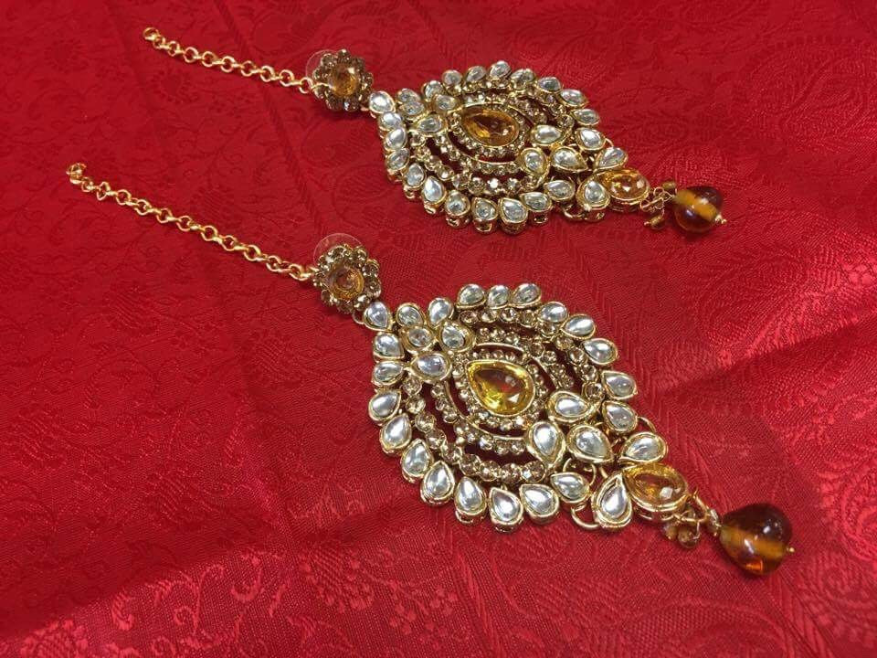 Golden stone Bridal set - Sarang