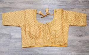 Silk Embroidered Blouse (colors available)