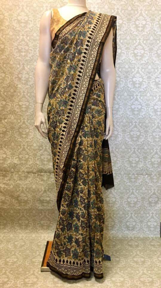 Cotton Kalamkari Saree - Sarang