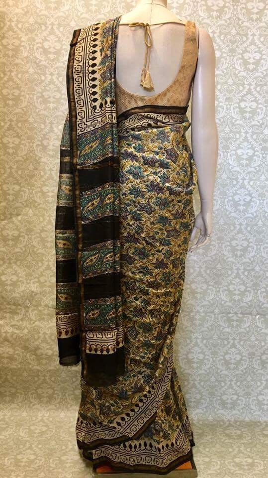 Cotton Kalamkari Saree - Sarang