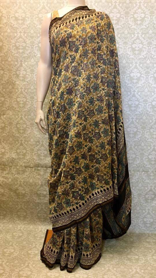 Cotton Kalamkari Saree - Sarang